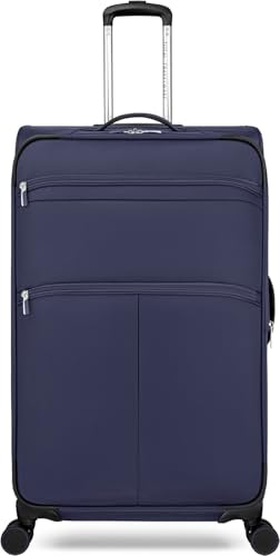 Everest Expandable Softside Spinner - color: Navy, size: 29-Inch Spinner