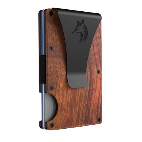 TRAVELINGO Slim RFID Blocking Wallet For Men - Light Weight, Durable & Compact- Minimalist Wallet With Money Clip (Walnut) - color: Walnut