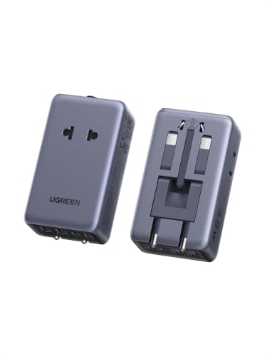 UGREEN 45W 6-Port Universal Travel Plug Adapter Worldwide