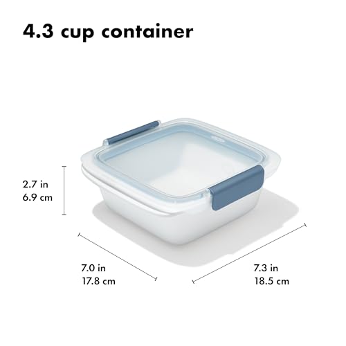 OXO Good Grips Prep & Go Sandwich Container - 4.3 Cup, Ocean Blue - color: Ocean Blue, style: Sandwich Container