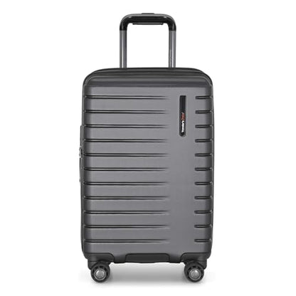 Traveler's Choice Archer Polycarbonate Hardside Spinner Luggage Set, Tie Down Straps, Grey, Carry-On 21-Inch - color: Grey, size: 1-Piece (Carry-On 21-Inch)