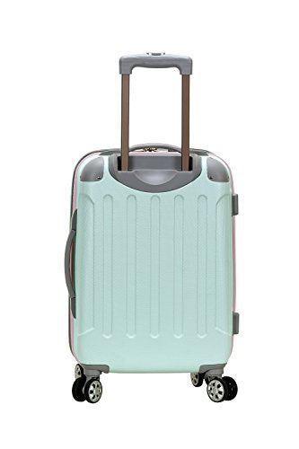 Rockland London Hardside Spinner Wheel Luggage, Carry-On 20", Mint - color: Mint, size: Carry-on 20"