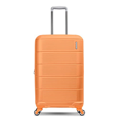 American Tourister Stratum 2.0 Hardside Expandable Luggage with Spinners, Papaya, 2PC SET (Carry-on/Medium) - color: Papaya, size: 2-Piece Set (Carry-on/Medium)