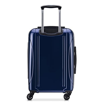 DELSEY PARIS Helium Aero Hardside Expandable Luggage with Spinner Wheels, Blue Cobalt, 2-Piece Set (21/28) - color: Blue Cobalt, size: 2-Piece Set (21/28)