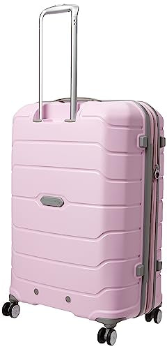Samsonite Freeform 2-Piece Luggage Set - Carry-On & Large Checked Luggage with Dual Spinner Wheels - Durable Polypropylene Hardshell - TSA Lock, Airline-Approved - Expandable Hard Shell - Pink Rose - color: Pink Rose, size: 2-Piece Set (Carry-on/Large)