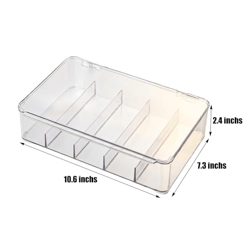 Sunglasses Organizer - Plastic Stackable Eyeglass Case Storage for Multiple Glasses & Reading Glasses - style: 3 Pack