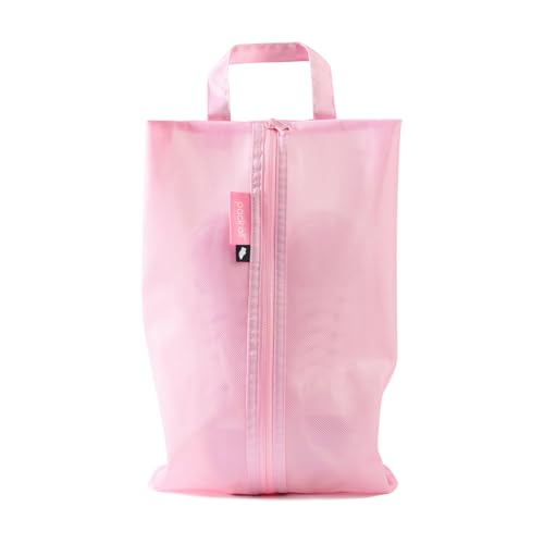 pack all 여행용 신발 가방, 스포츠용 방수 신발 파우치 - color: 핑크, style: 1팩