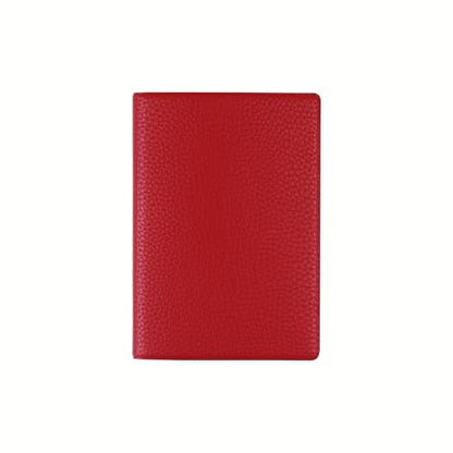 Fenice Classic Passport Cover Holder Wallet Case for Travel Essential RFID Blocking Vegan Leather Waterproof (RED) - color: RED