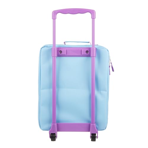 Frozen 2 Anna & Elsa Formal Wear 14" Youth Purple Soft Sided Luggage - color: Frozen 2 Anna & Elsa