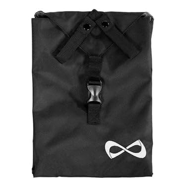 Nfinity Uniform Organizer - Closet Storage - Wardrobe Space Saving Solution - color: Classic Black/White Logo