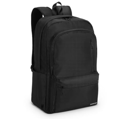 Laptop Backpack for Men & Women 15.6 Inch Office Anti Theft, Black - color: Black