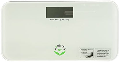 700 Series Travel Digital Bathroom Scale, 400 lb, Off-White - color: Off-White