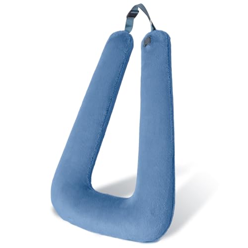Keemall Inflatable Car Pillow for Kids & Adults, Neck & Body Pain Relief - color: Blue, size: Medium