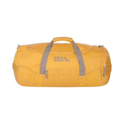 Eddie Bauer Stowaway Packable Duffel Bag, 45L, Field Gold - color: Field Gold