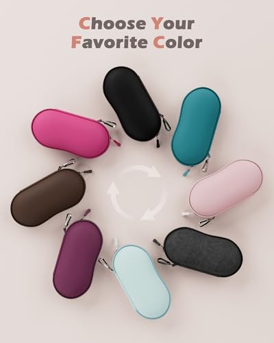 ProCase Sunglasses Case, Hard Shell Glasses Case for Men Women -Chocolate - color: Chocolate