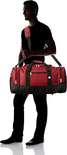 Everest 025 Crossover Duffel Bag Large, 25", Burgundy - color: Burgundy