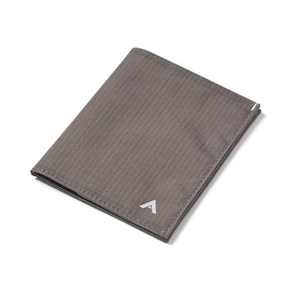 Allett Original Wallet, RFID Blocking Slim (Nylon, Charcoal Grey) - color: 02-Charcoal Grey