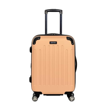 Kenneth Cole REACTION Renegade Luggage Expandable 8-Wheel Spinner Lightweight Hardside Suitcase, Dreamsicle, 2-Piece Set (20"/28") - color: Dreamsicle, size: 2-Piece Set (20"/28")