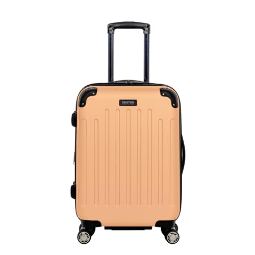 Kenneth Cole REACTION Renegade Luggage Expandable 8-Wheel Spinner Lightweight Hardside Suitcase, Dreamsicle, 2-Piece Set (20"/28") - color: Dreamsicle, size: 2-Piece Set (20"/28")