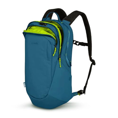 Pacsafe ECO 25L Anti Theft Backpack, Tidal Teal - color: Tidal Teal