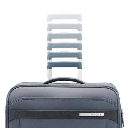 Samsonite Elevation Plus 22-Inch Carry-On - Expandable Softside Spinner Luggage - Slate - color: Slate, size: Expandable Carry-On