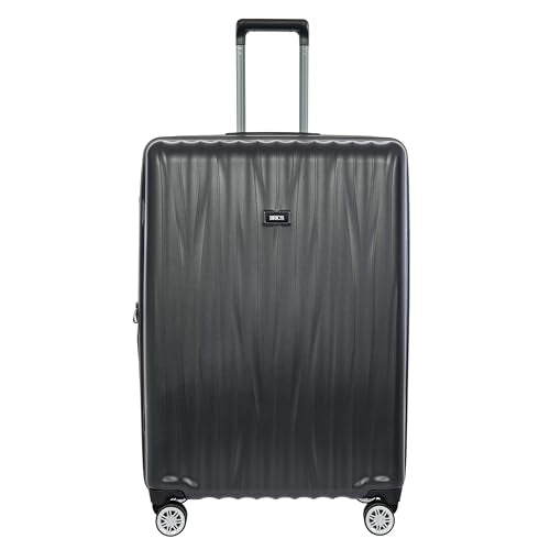 Bric's Cervia 2pc Hardside Expandable Luggage Set, 360° Spinner Wheels, Lightweight Checked Suitcase, TSA-Approved Locks, Durable, (21”/ 30”), Dark Grey - color: Dark Grey, size: 2 Piece Set (21 with Front Pocket / 30)