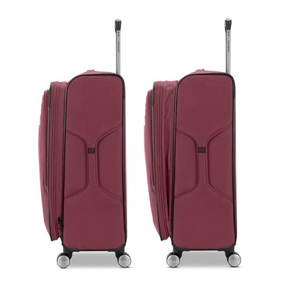 Samsonite Ascella 3.0 Softside Expandable Luggage with Spinner Wheels, 3-Piece Set (20/25/28), Mauve Haze - color: Mauve Haze, size: 3-Piece Set (Carry on/Medium/Large)