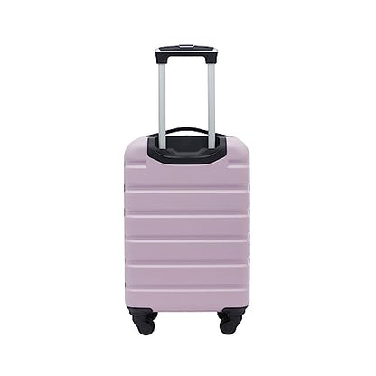 Wrangler 22" Hardside Spinner Carry-On Luggage, Lilac - color: Lilac