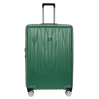 Bric's Cervia 2pc Hardside Expandable Luggage Set, 360° Spinner Wheels, Lightweight Checked Suitcase, TSA-Approved Locks, Durable, (21”/ 30”), Dark Emerald Green - color: Dark Emerald Green, size: 2 Piece Set (21 with Front Pocket / 30)