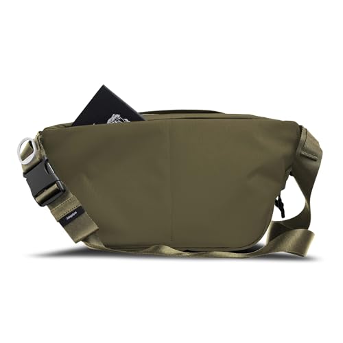 orbitkey Urban Sling Plus Crossbody Bag - Olive - color: Olive, size: Urban Sling Plus
