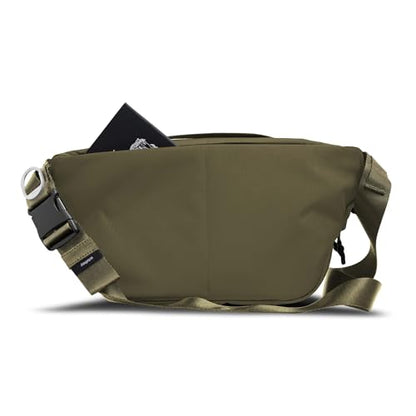 orbitkey Urban Sling Plus Crossbody Bag - Olive - color: Olive, size: Urban Sling Plus