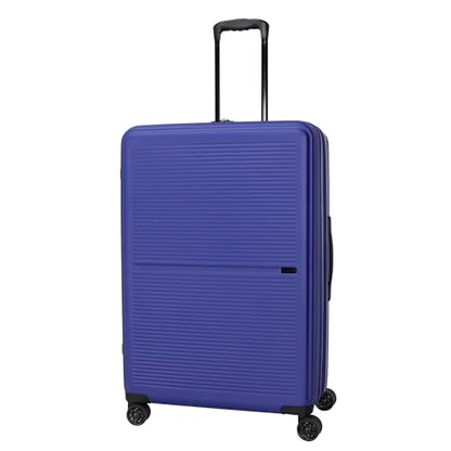 TRIPS AXIS 28-Inch Lightweight Durable Hardside 8-Wheel Spinner Checked Suitcase Size Luggage, Navy - color: Navy, size: LARGE CHECKED