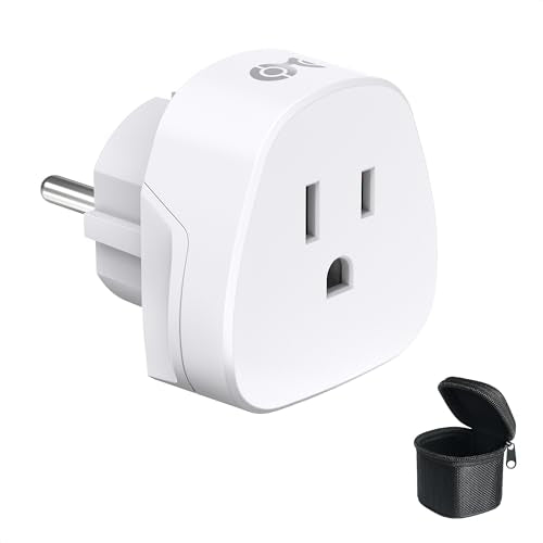 Cable Matters Type F Plug Adapter, US to EU Type E/F Adapter - style: EU/German/France