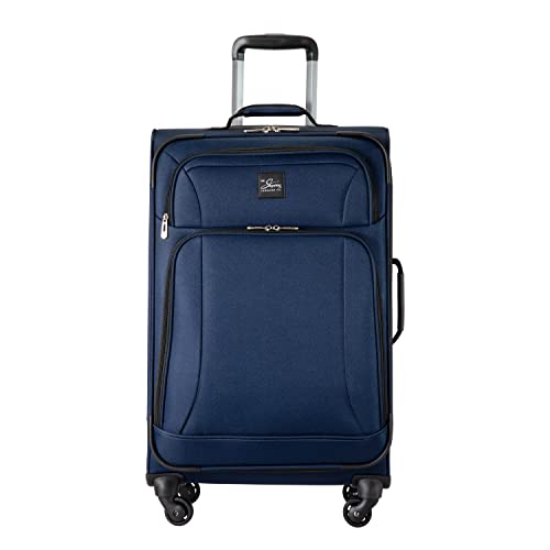 Skyway Epic Softside 4-Wheel Luggage Spinner Collection - color: Surf Blue