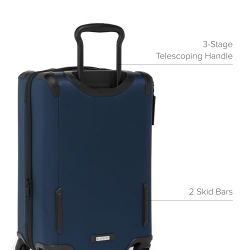 TUMI Aerotour 4 Wheel Expandable Carry-On, 21.75", Navy - color: Navy, size: 21.75" International Expandable Carry-On