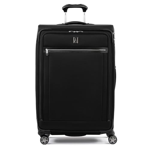 Travelpro Platinum Elite Checked Luggage Spinner, Black, 29-Inch - color: Shadow Black, size: Checked-Large 29-Inch