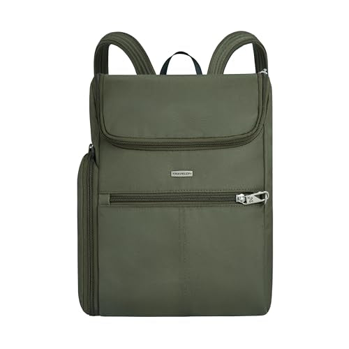 Travelon Anti-Theft Classic Small Convertible Backpack - color: Green