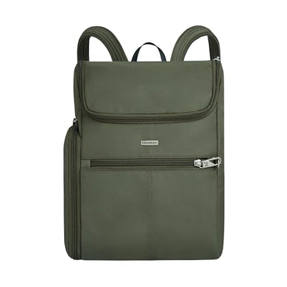 Travelon Anti-Theft Classic Small Convertible Backpack - color: Green