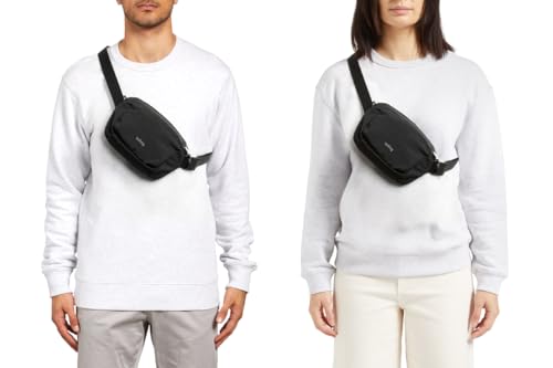 Bellroy Lite Belt Bag, Versatile Crossbody Sling - Black - color: Black