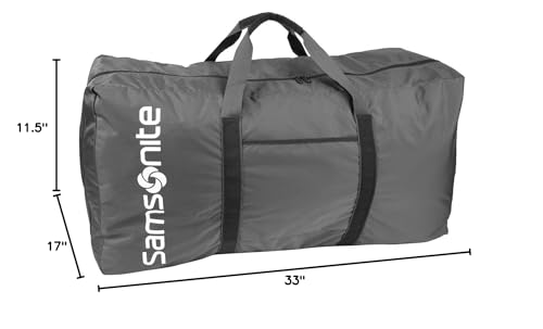 Samsonite Tote-A-Ton 32.5-Inch Duffel Bag, Charcoal, Single - color: Charcoal, size: Single