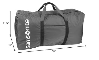 Samsonite Tote-A-Ton 32.5-Inch Duffel Bag, Charcoal, Single - color: Charcoal, size: Single