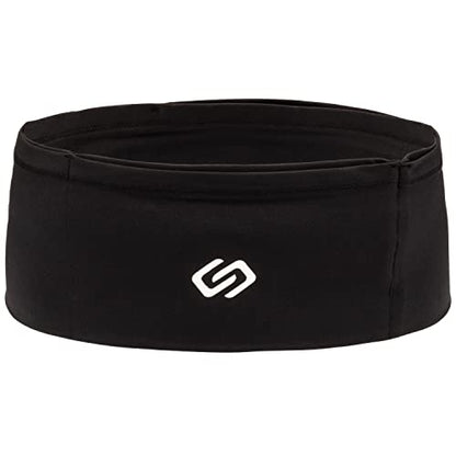 Sporteer VersaMax Running Belt, Anti-Theft Travel Money Band, Black, XL - color: Black, size: X-Large