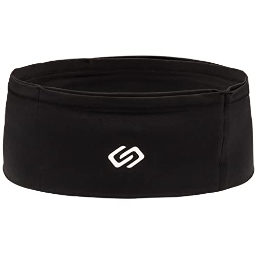 Sporteer VersaMax Running Belt, Anti-Theft Travel Money Band, Black, L - color: Black, size: Large