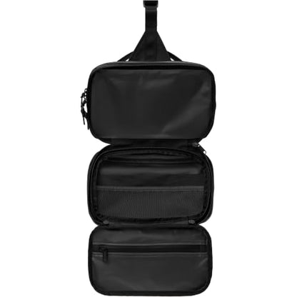 Dakine Split Hanging Travel Kit, Dual-Compartment Dopp Kit - color: Black/Black