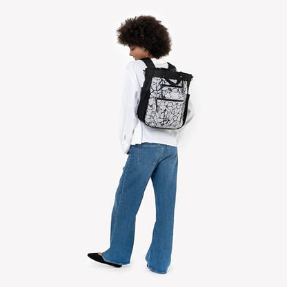 Sherpani Soleil, Anti Theft Convertible Backpack Tote (Sakura) - color: Floral Grey