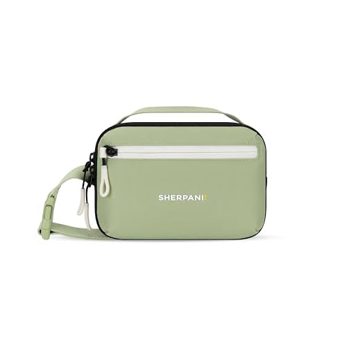 Sherpani Hyk, Small Sling Bag, Lightweight Travel Fanny Pack - color: Palm
