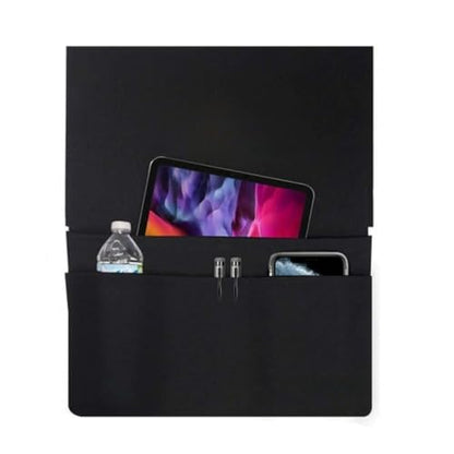 Airplane Seat Back Organizer, Multi Pocket Travel Storage Caddy, Plane Travel Essentials Accessories
