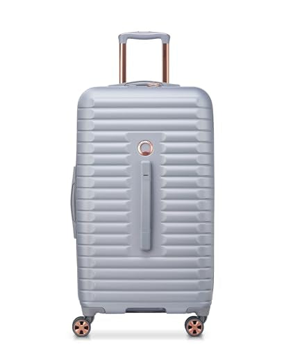 DELSEY PARIS Cruise 3.0, 26 Inch Checked Trunk Luggage, Platinum - color: Platinum, size: Checked 26 Inch Trunk