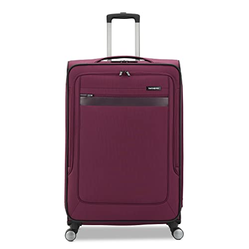 Samsonite Ascella 3.0 Softside Expandable Luggage with Spinner Wheels, CO EXP Spinner, Light Plum - color: Light Plum, size: Carry-on Spinner