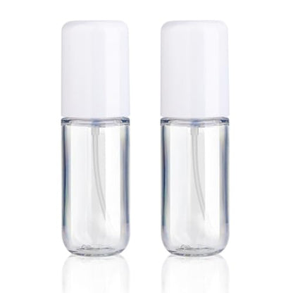 Aeibxiy Small Spray Bottle Travel Size 1.35oz 40ML, Fine Mist Plastic Spray Bottles, Refillable Empty Spray Bottle for Toners, Perfume, Face& Hair Spray - color: Clear,2 Pack